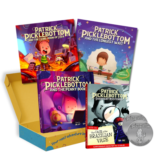 Patrick Picklebottom Fan Club Book Box | Exclusive 4-Book Gift Set